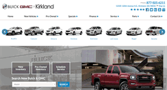 Desktop Screenshot of buickgmcofkirkland.com